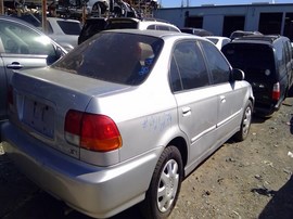 1998 HONDA CIVIC, SILVER, EX MODEL, 1.6L, VTEC, A26279